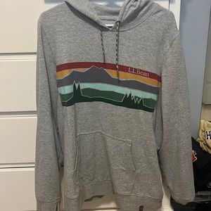 Large grey LL Bean sweatshirt